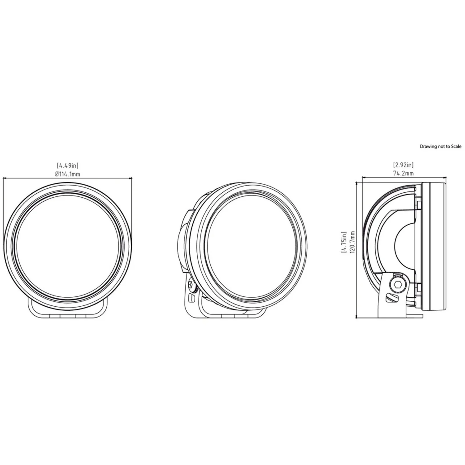 Denali D7 LED Light Pod - DataDim™ Technology - Single - Image 7