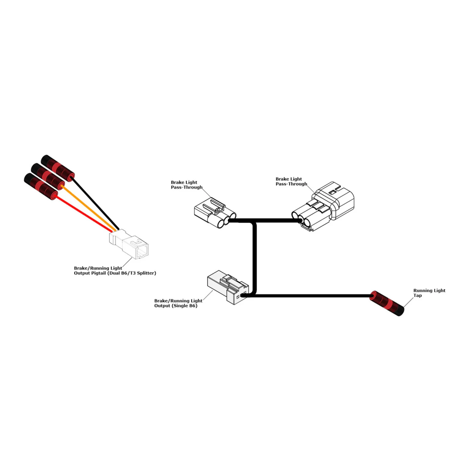 Denali Brake Light Wiring Adapter - Image 2