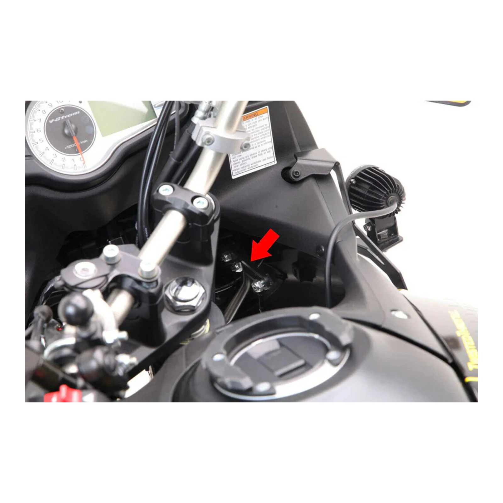 Denali Soundbomb Compact Horn Mount Bracket - Suzuki DL650 V-Strom '04> - Image 4