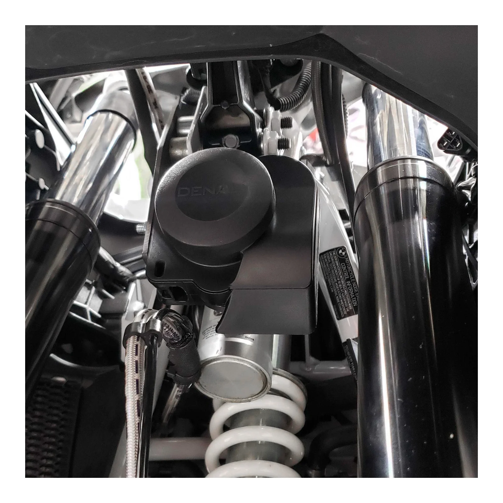 Denali Compact Horn Mount Bracket - BMW R1250 GS & GSA '21+ - Image 2