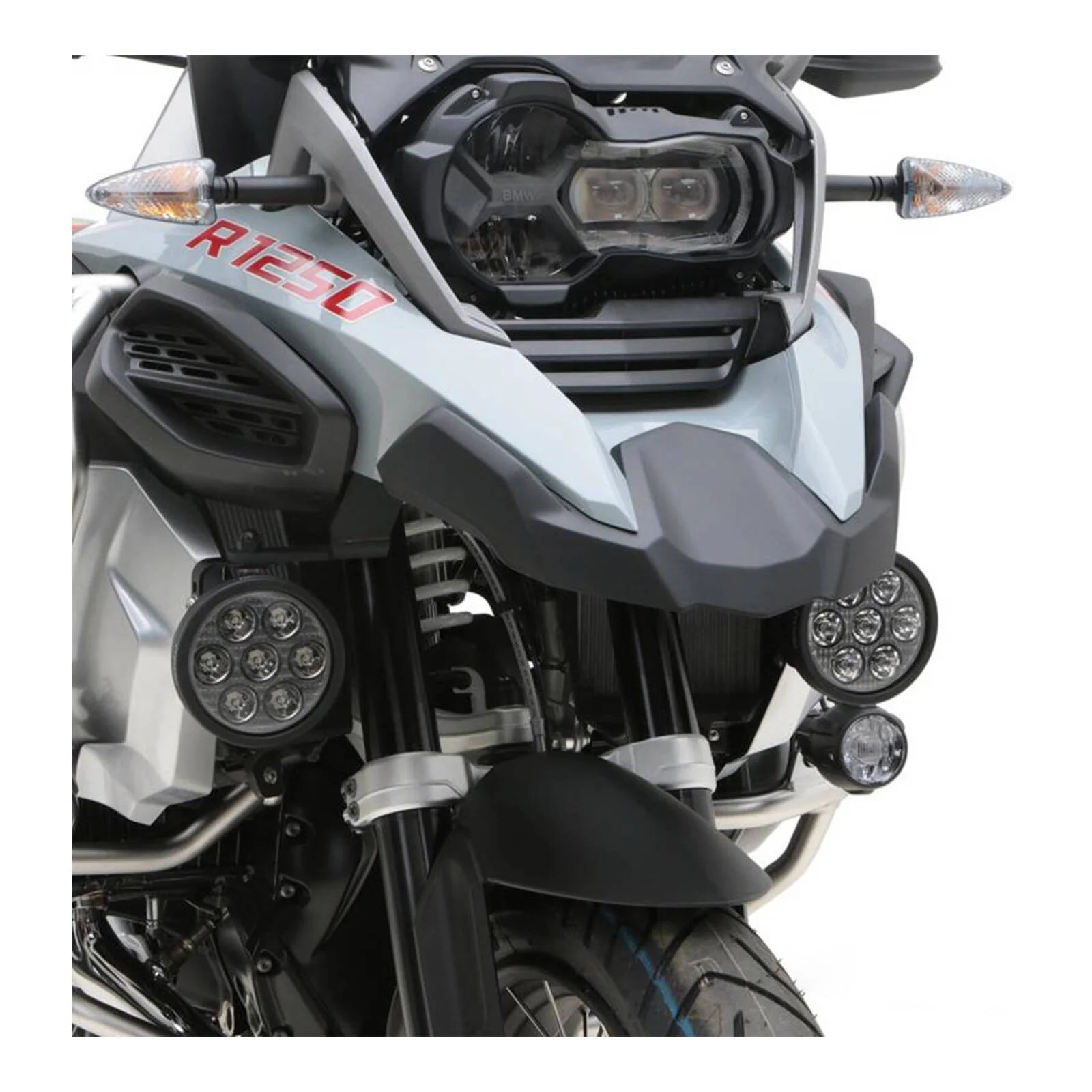 Denali Aux Light Mount Brackets - BMW R1250GSA '19> - Image 3