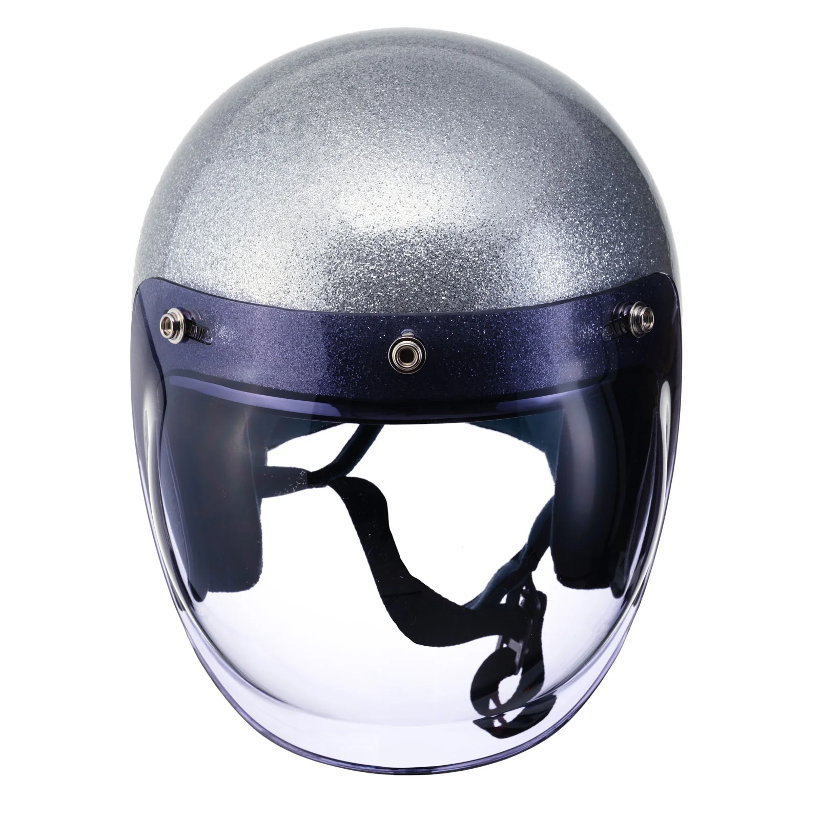 Eldorado Mens Motorcycle Helmet Astro Lid Open Face - Image 3
