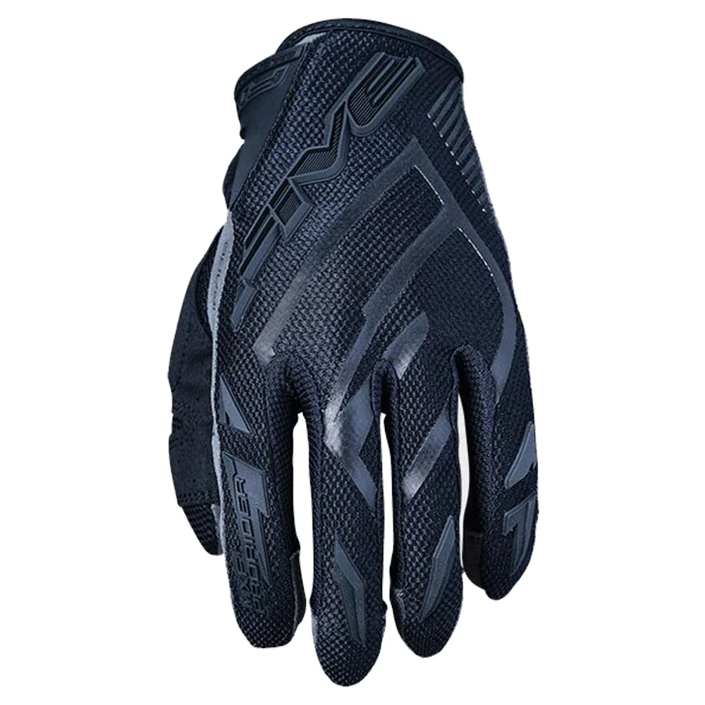 Five Pro Rider MX Off Road Motorcycle Gloves Black