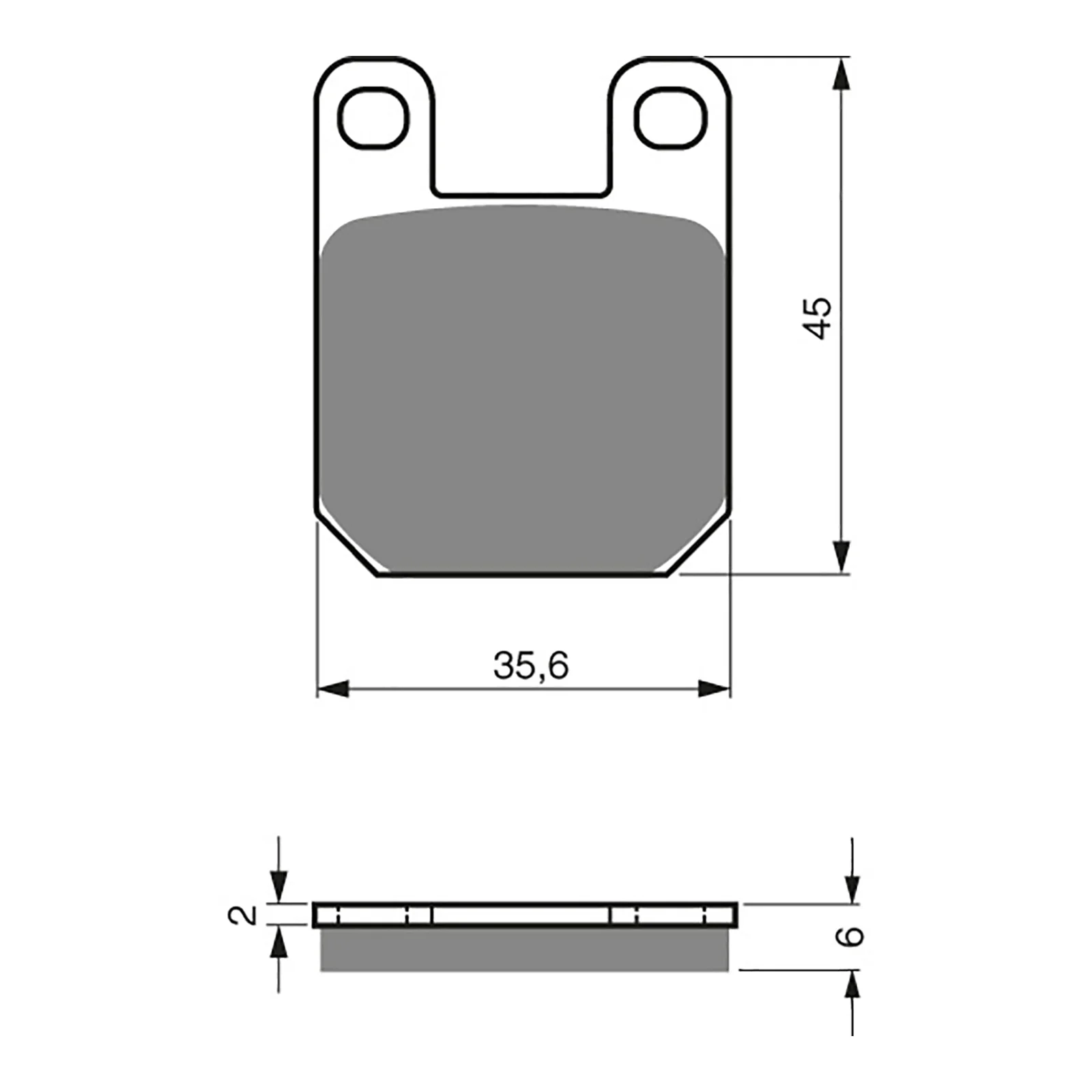 GOLDfren Brake Pads Sintered Sports GF121 - S3 ( PH88 ) - Image 2