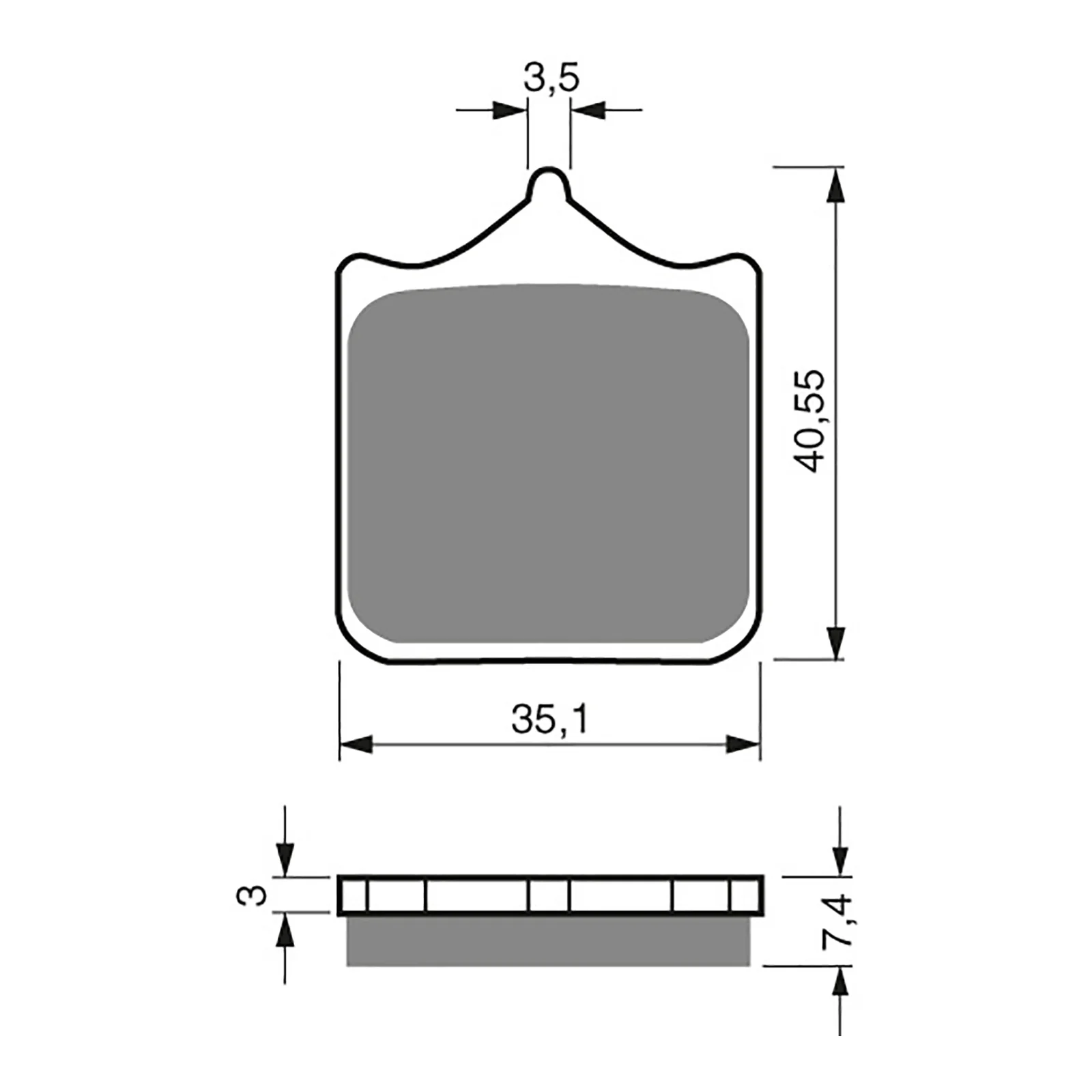 GOLDfren Brake Pads GF177 - S33 - Image 2