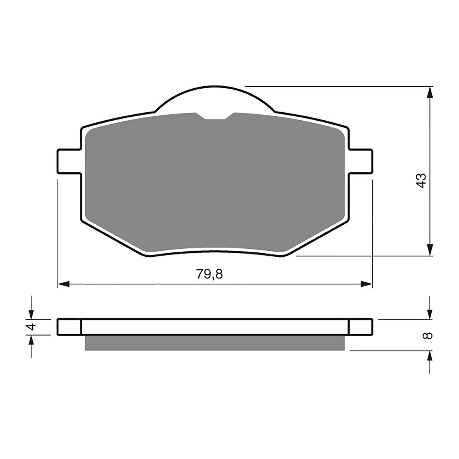 GOLDfren Brake Pads GF322 - S3 - Image 2