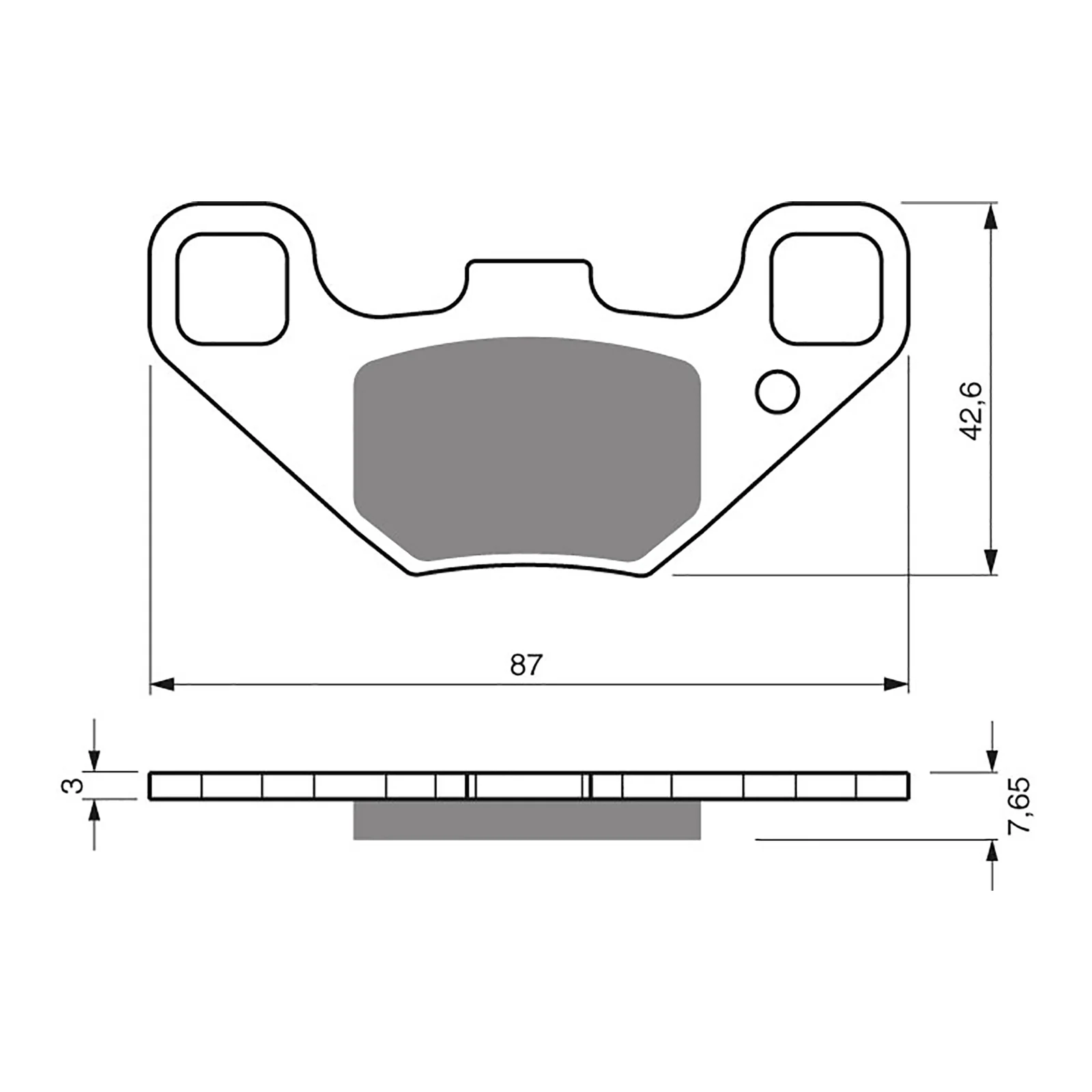 GOLDfren Brake Pads GF342 - K5 - Image 2