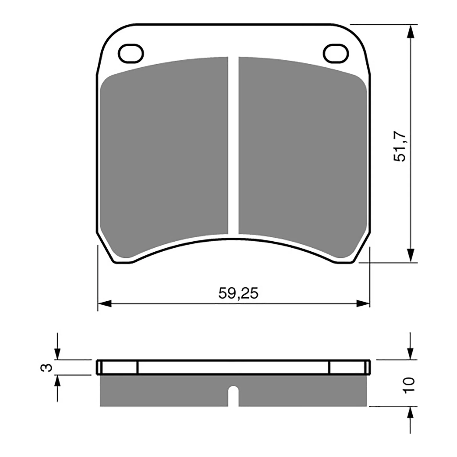 GOLDfren Brake Pads GF365 - GP7 - Image 2