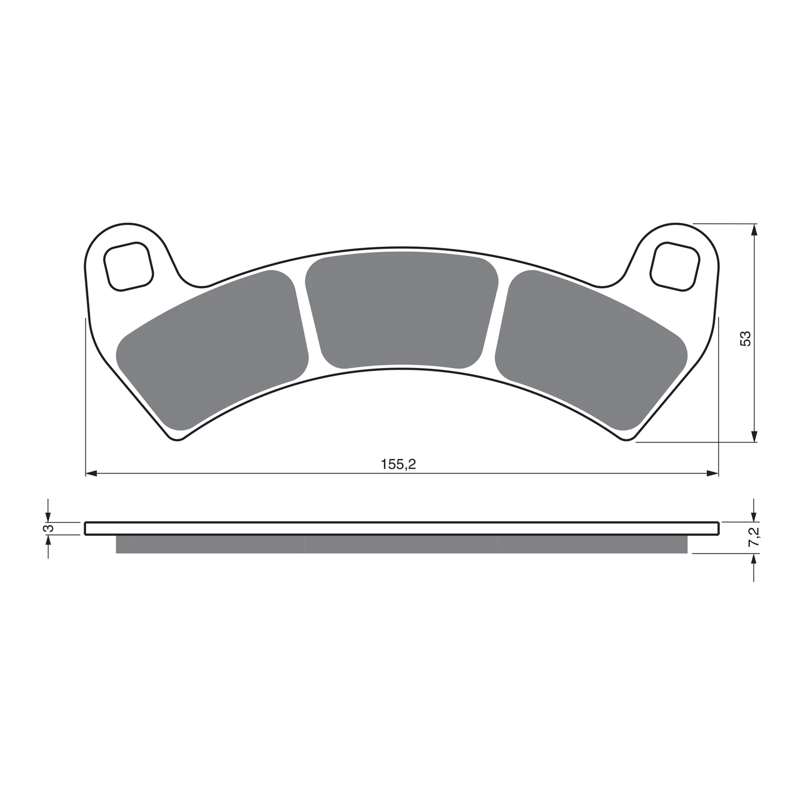 GOLDfren Brake Pads Off-Road Racing GF391 - K5 - Image 2