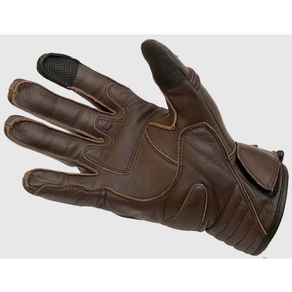 HUFS Cruiser Gloves Leather Vintage Brown - Image 2