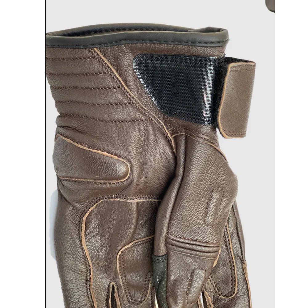 HUFS Cruiser Gloves Leather Vintage Brown - Image 3