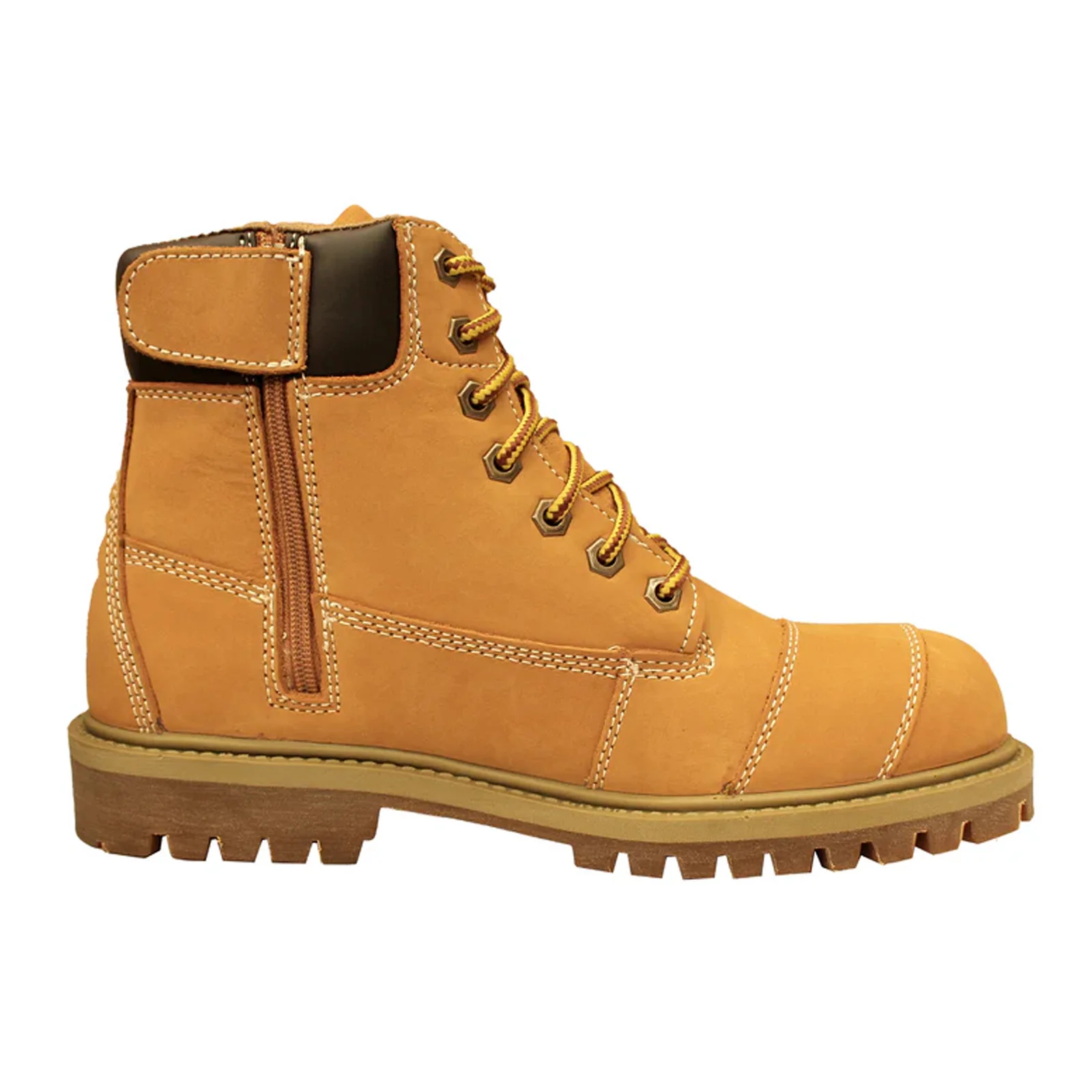 Johnny Reb Men's Rumble II Motorcycle Boots Wheat - Image 4