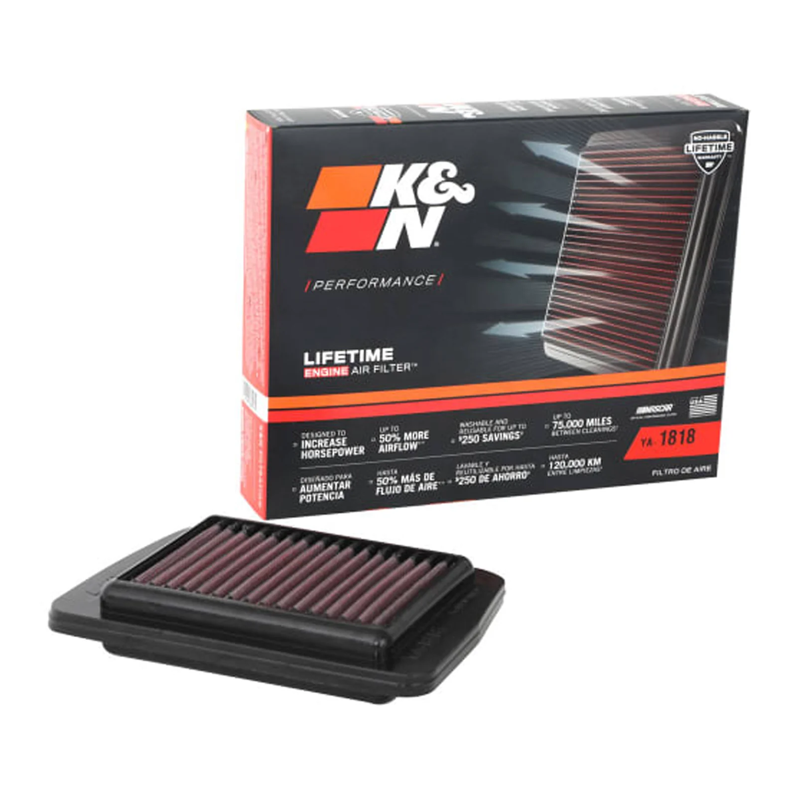 K&N Air Filter KYA-1818 - Image 2