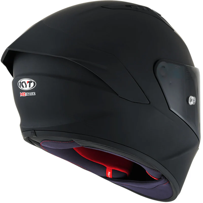 KYT Motorcycle NZ Race Carbon Competition Full Face Helmet Matt Black - Image 3