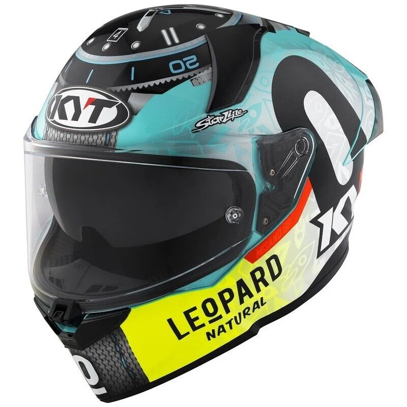 KYT Motorcycle R2R Pro Foggia Misano Replica Helmet - Image 4