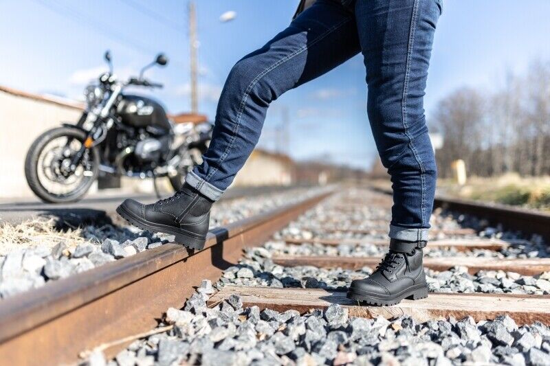 Ladies Falco Royale Urban Leather Waterproof Riding Boots - Image 4