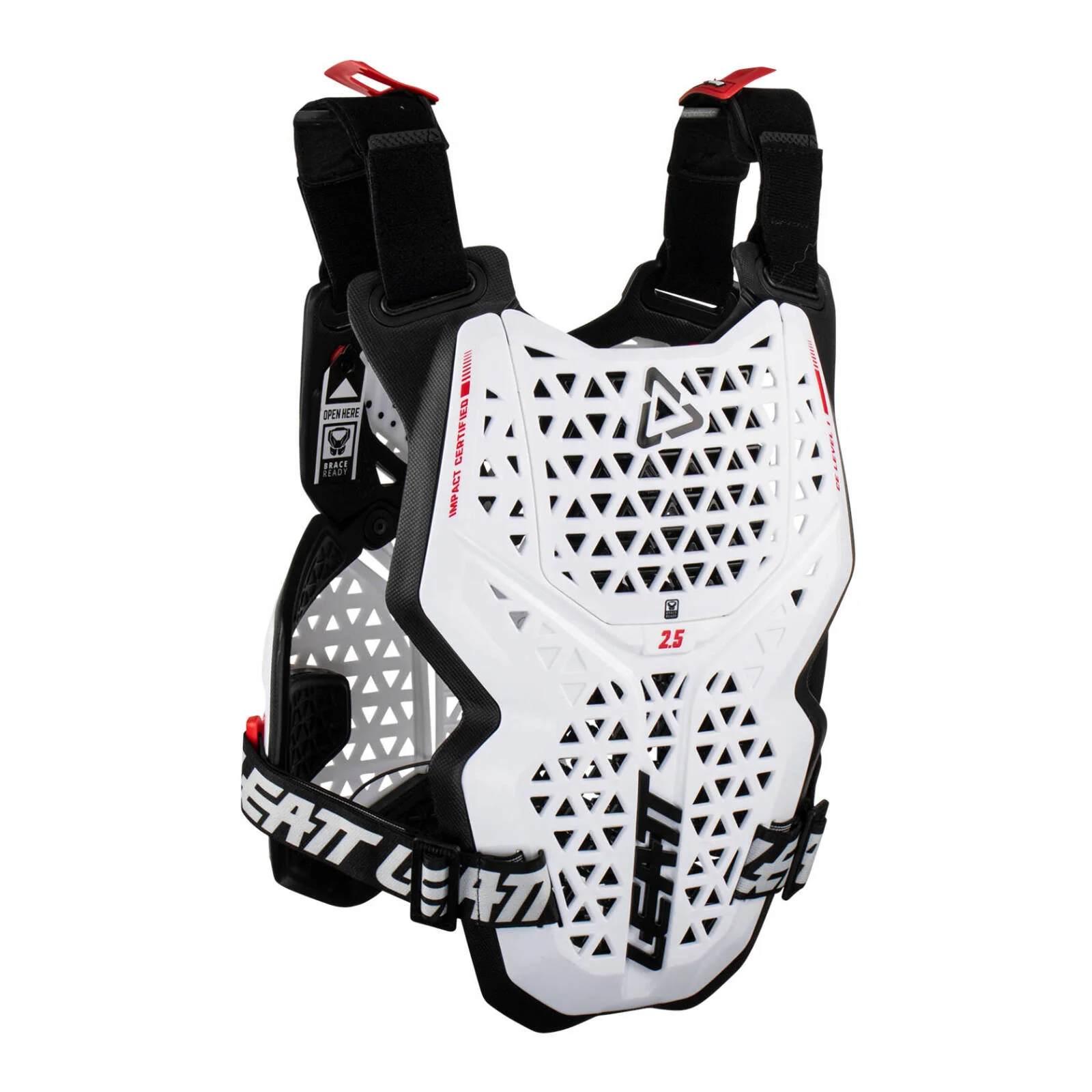 Leatt 2.5 Chest Protector - White - Image 2
