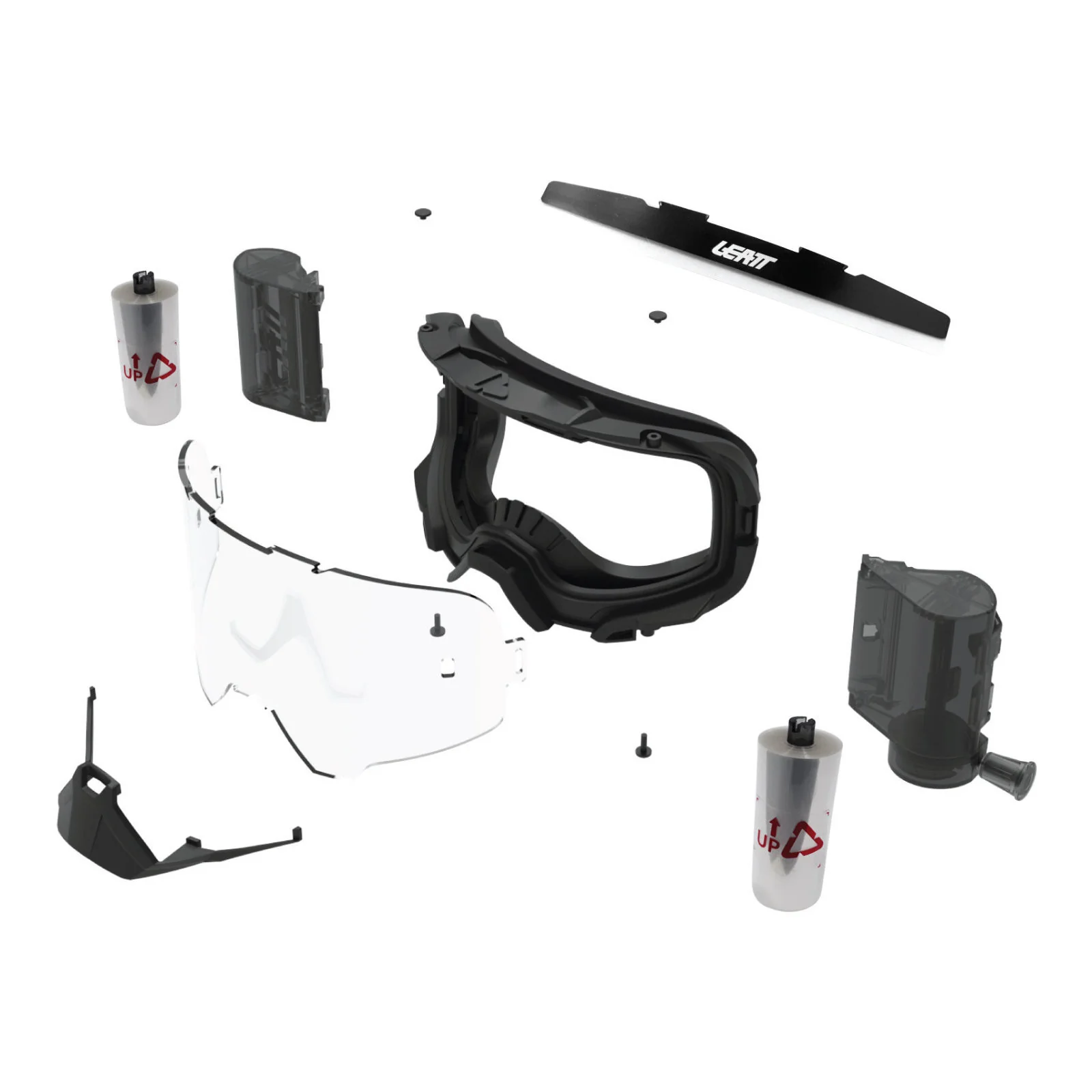 Leatt 5.5 Velocity Goggle Roll-Off - Forge / Clear 83% - Image 3