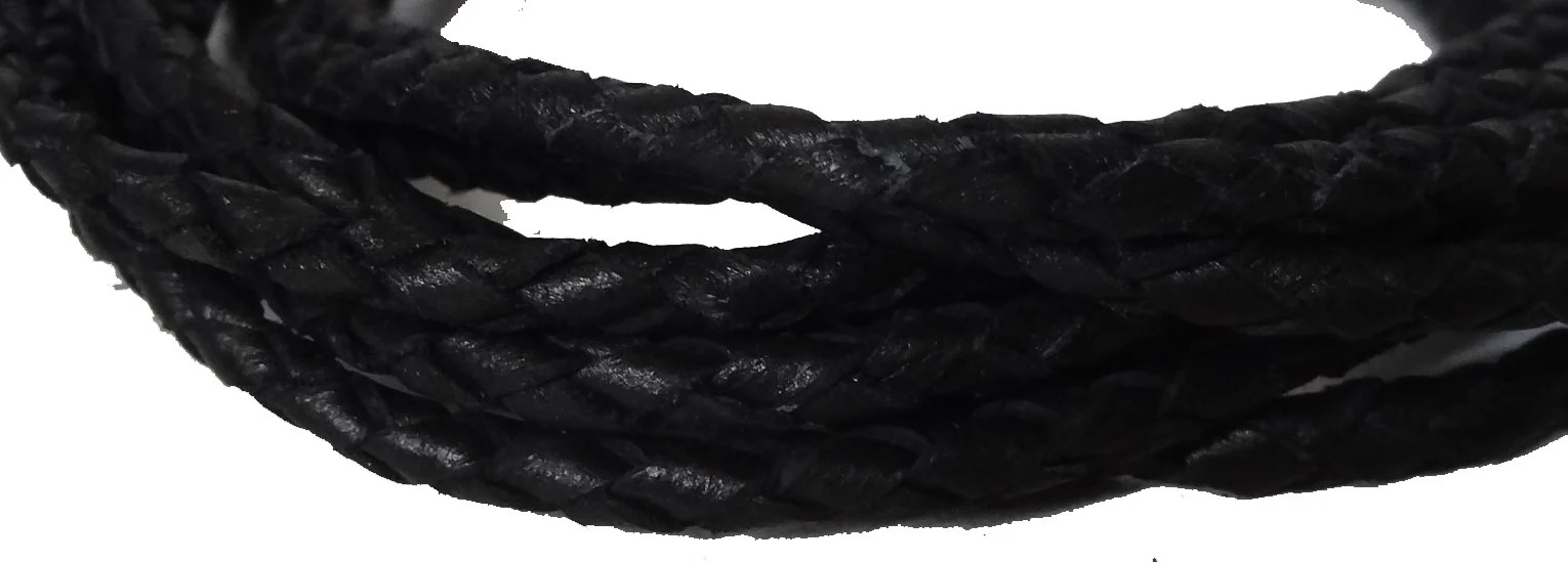 Leather Bolo Cord Braided Set of 2 - Image 10