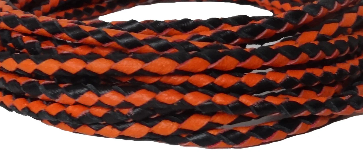 Leather Bolo Cord Braided Set of 2 - Image 14