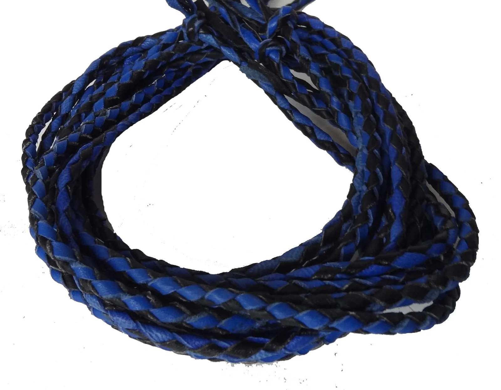 Leather Bolo Cord Braided Set of 2 - Image 3