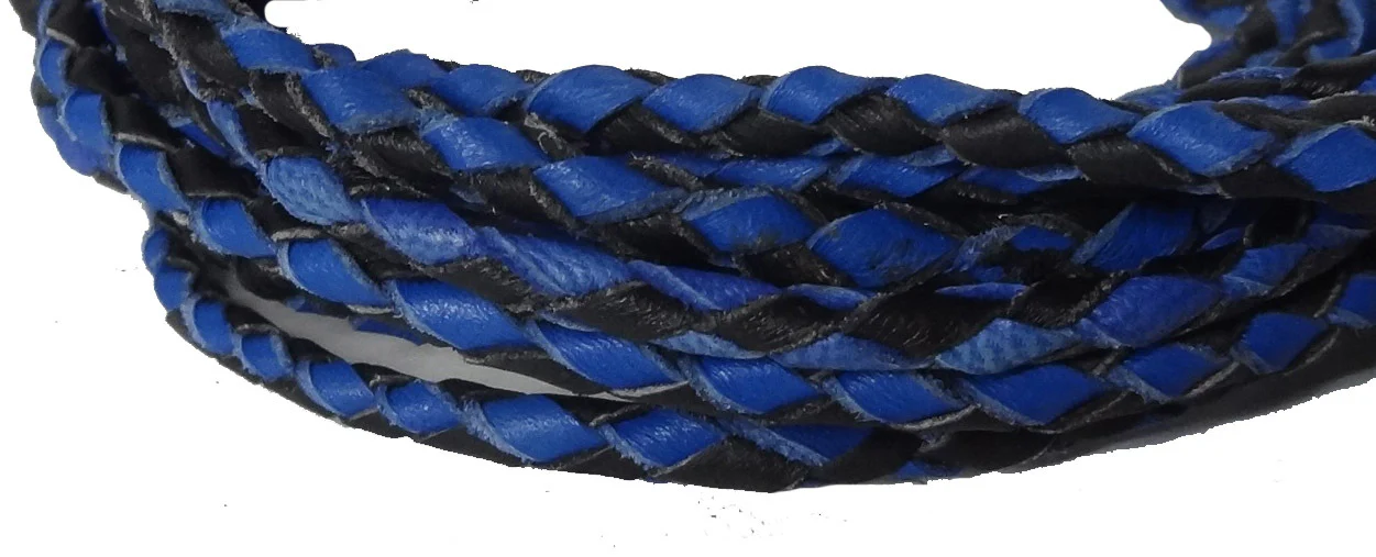 Leather Bolo Cord Braided Set of 2 - Image 4