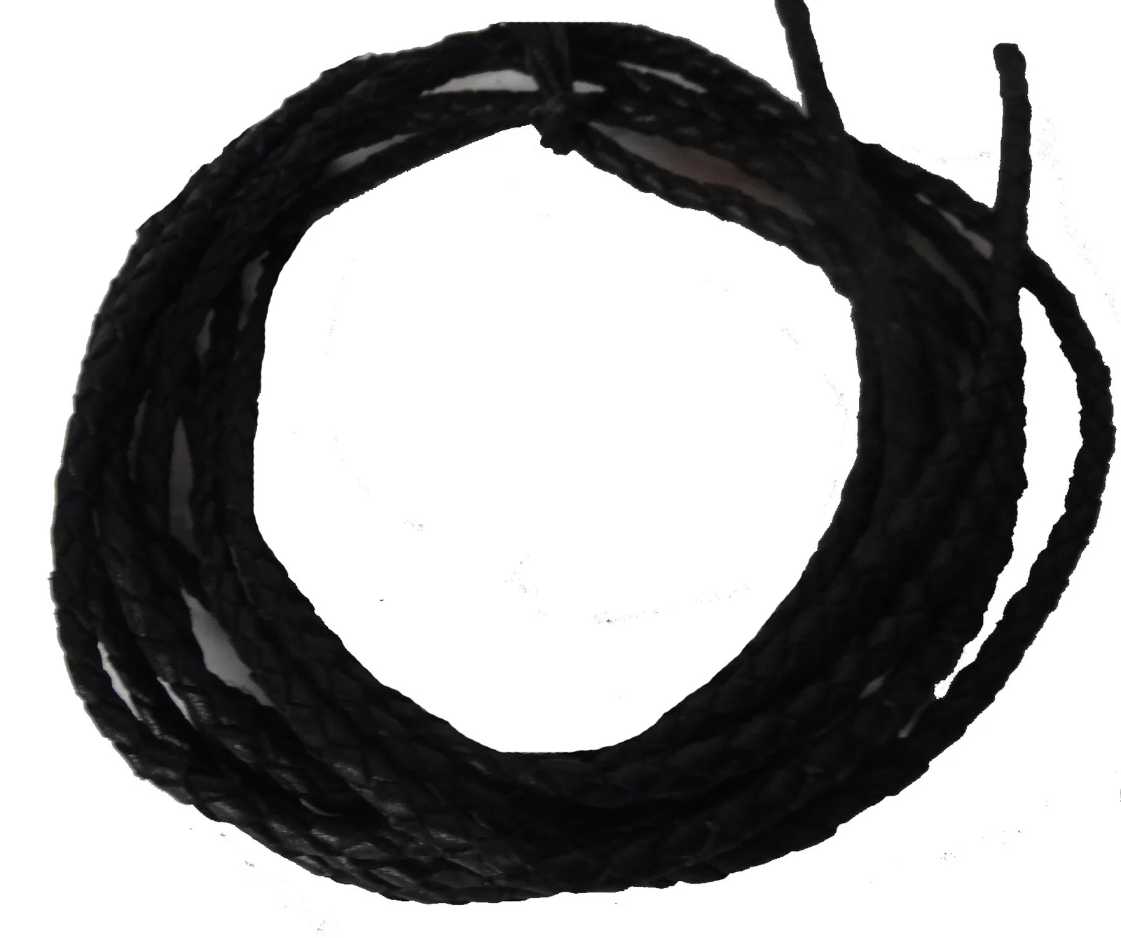 Leather Bolo Cord Braided Set of 2 - Image 9