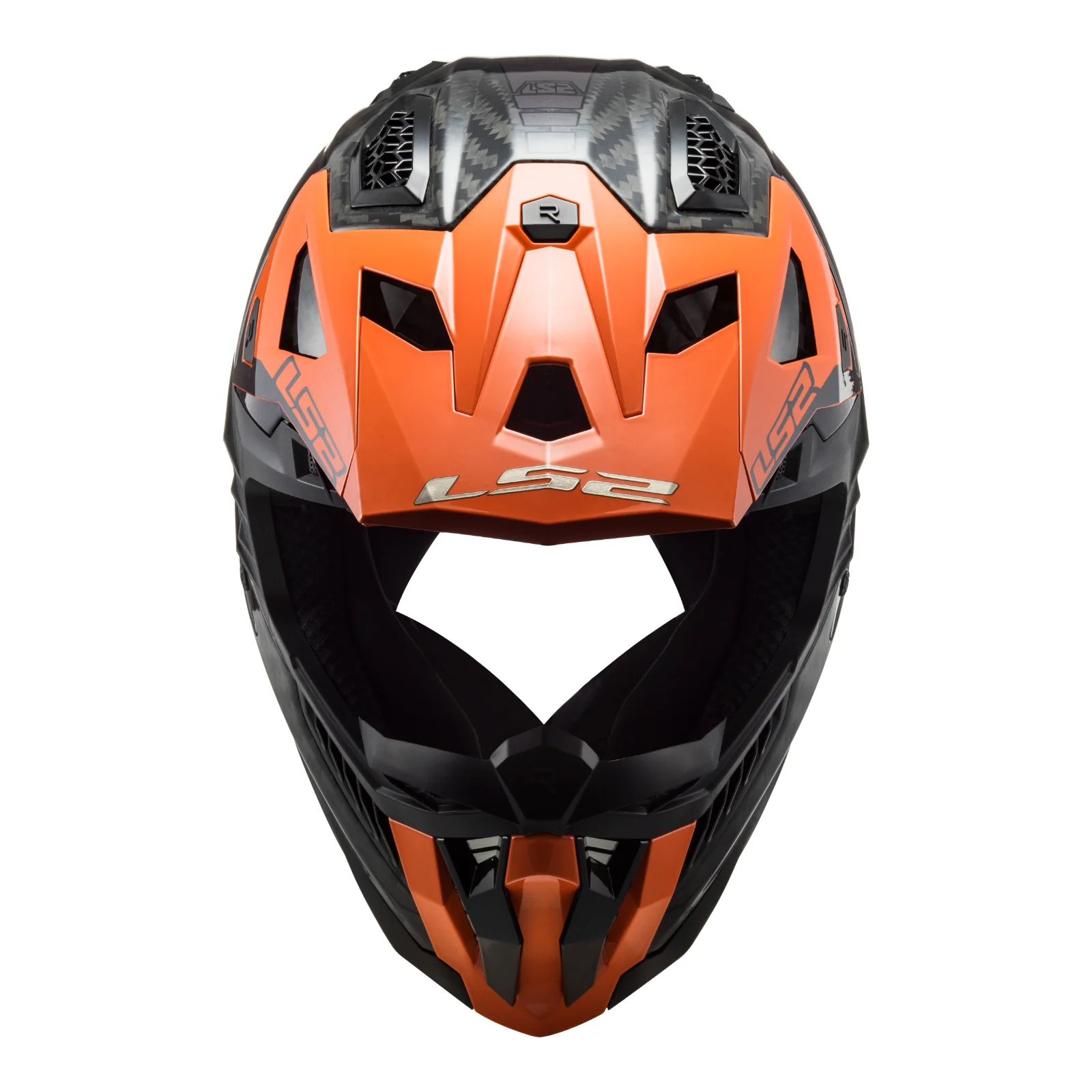LS2 MX703 C X Force Victory Titanium / Orange - Image 3