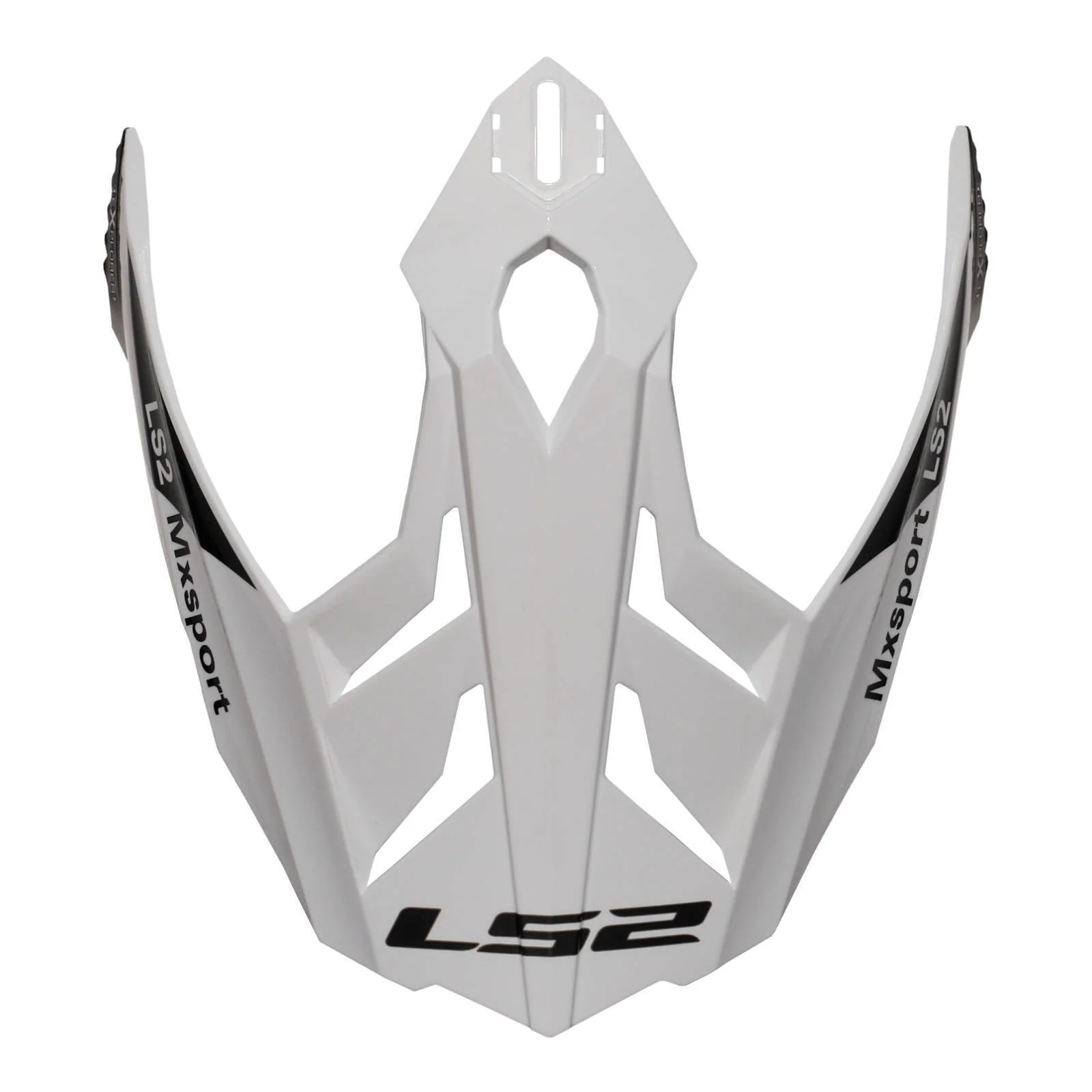 LS2 MX701 Frontier Helmet Peak - Gloss Black / Blue