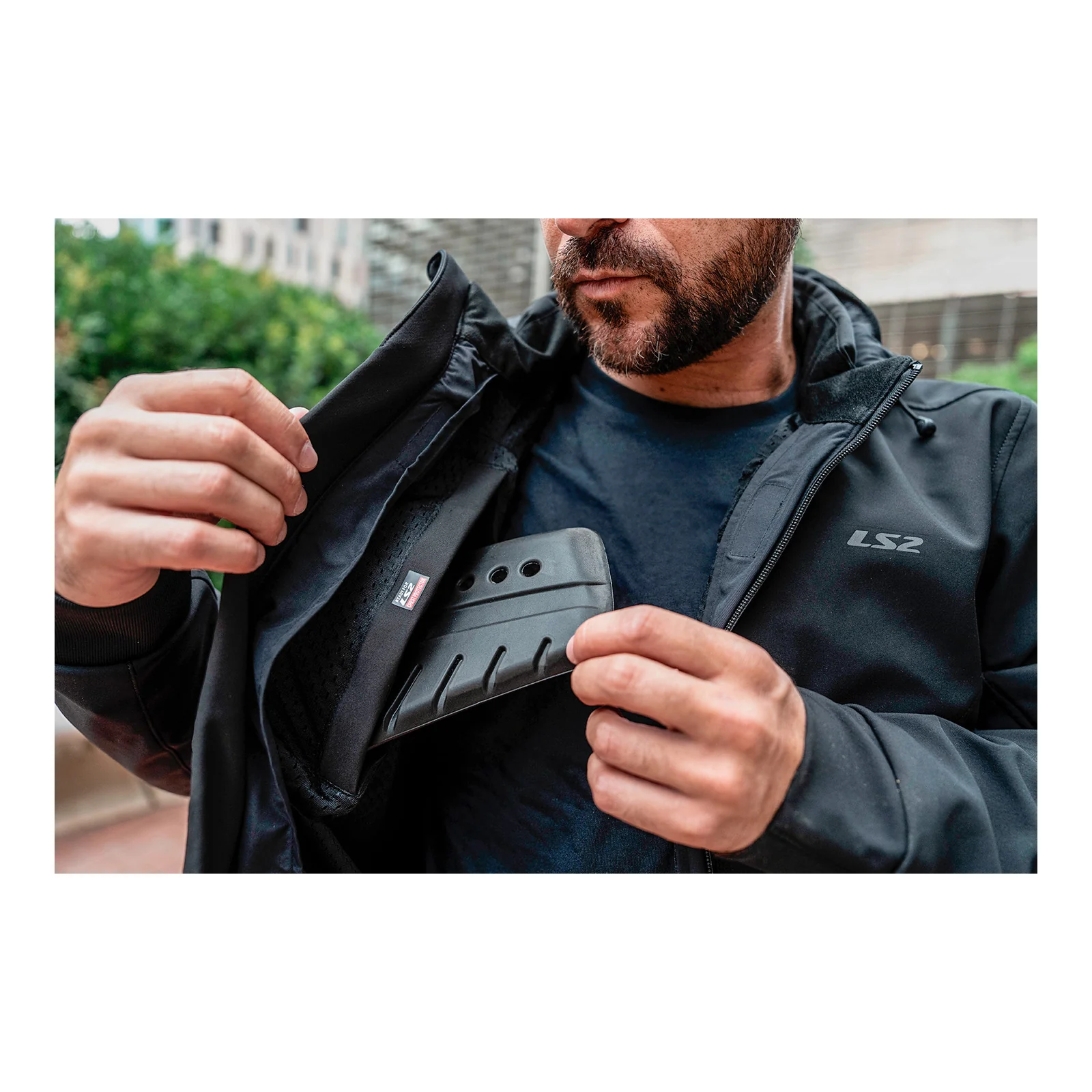 LS2 Men's Chest Protector - Image 5