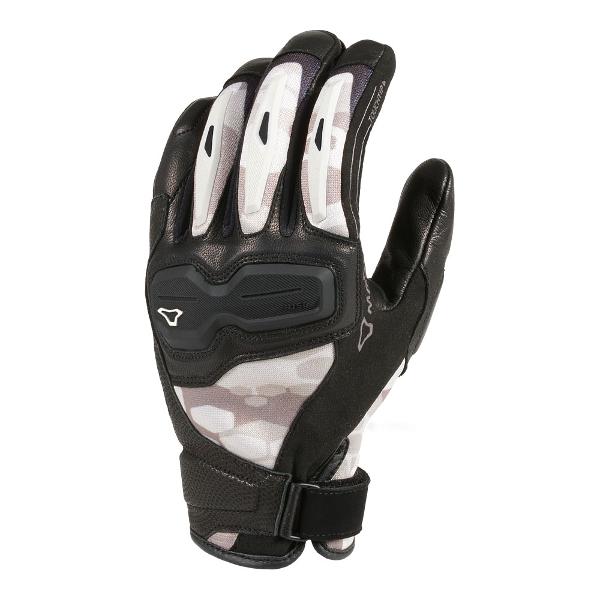 MACNA Mens Motorcycle Glove Haros Black/Grey/Camo