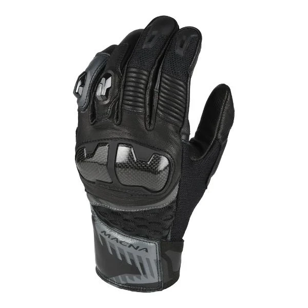 MACNA Mens Motorcycle Gloves Chizu Black