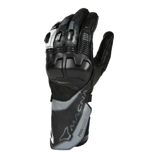MACNA Mens Motorcycle Gloves Protego Black