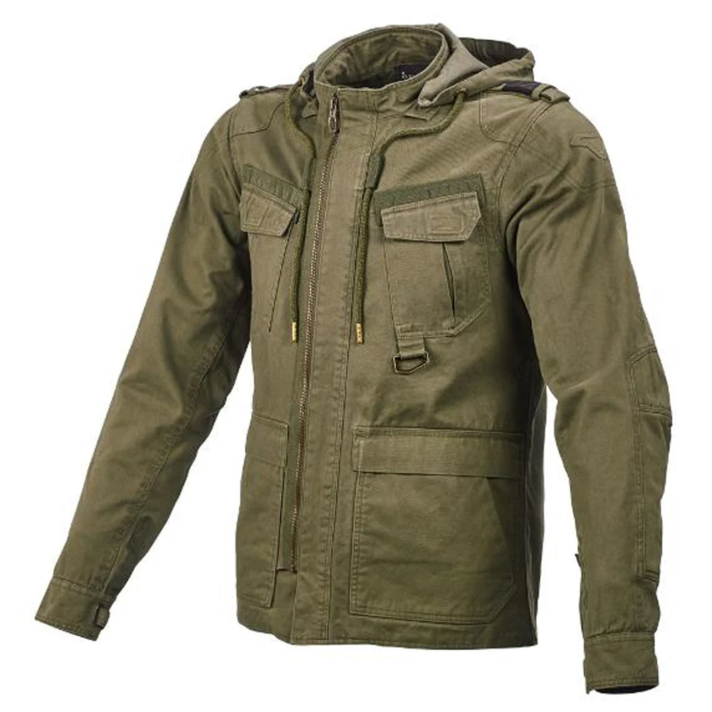 MACNA Mens Motorcycle Jacket CE level 1 armour protection Hoody Holder Combat - Image 3