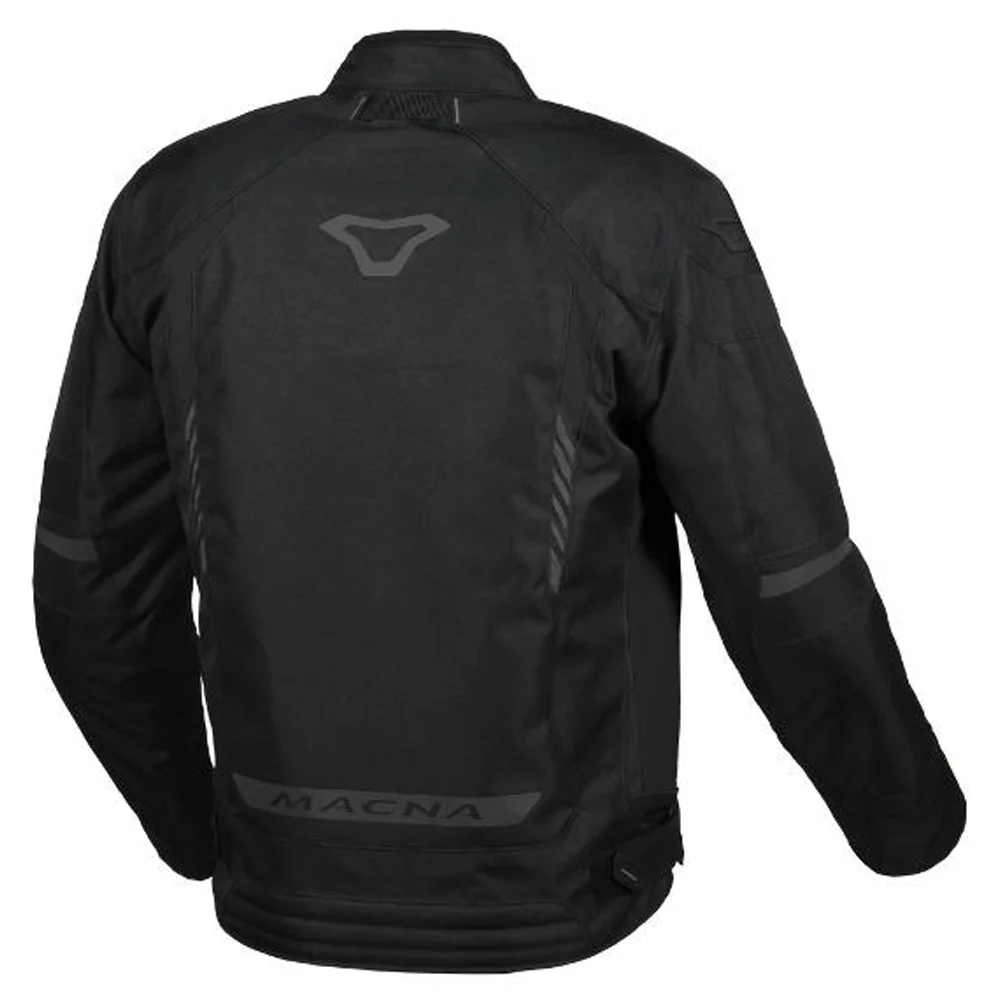 MACNA Mens Motorcycle Jacket Waterproof Detachable thermo liner Tazar Black - Image 3
