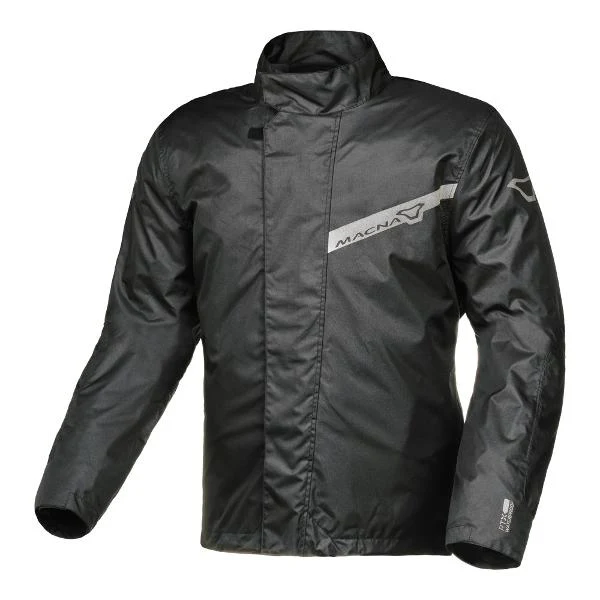MACNA Mens Motorcycle Rainwear Spray Jacket Black