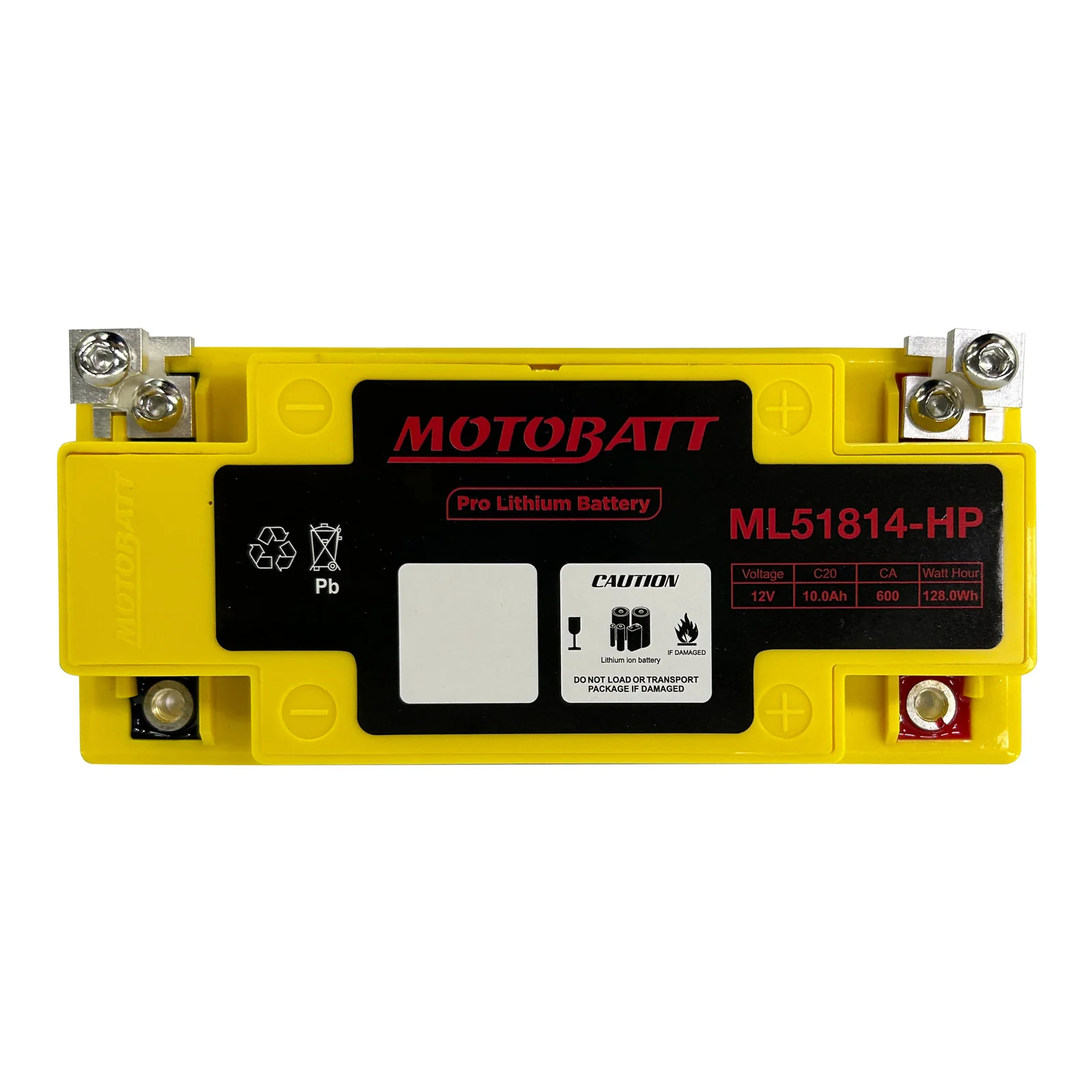Motobatt Pro Lithium Battery ML51814-HP *4 - Image 4