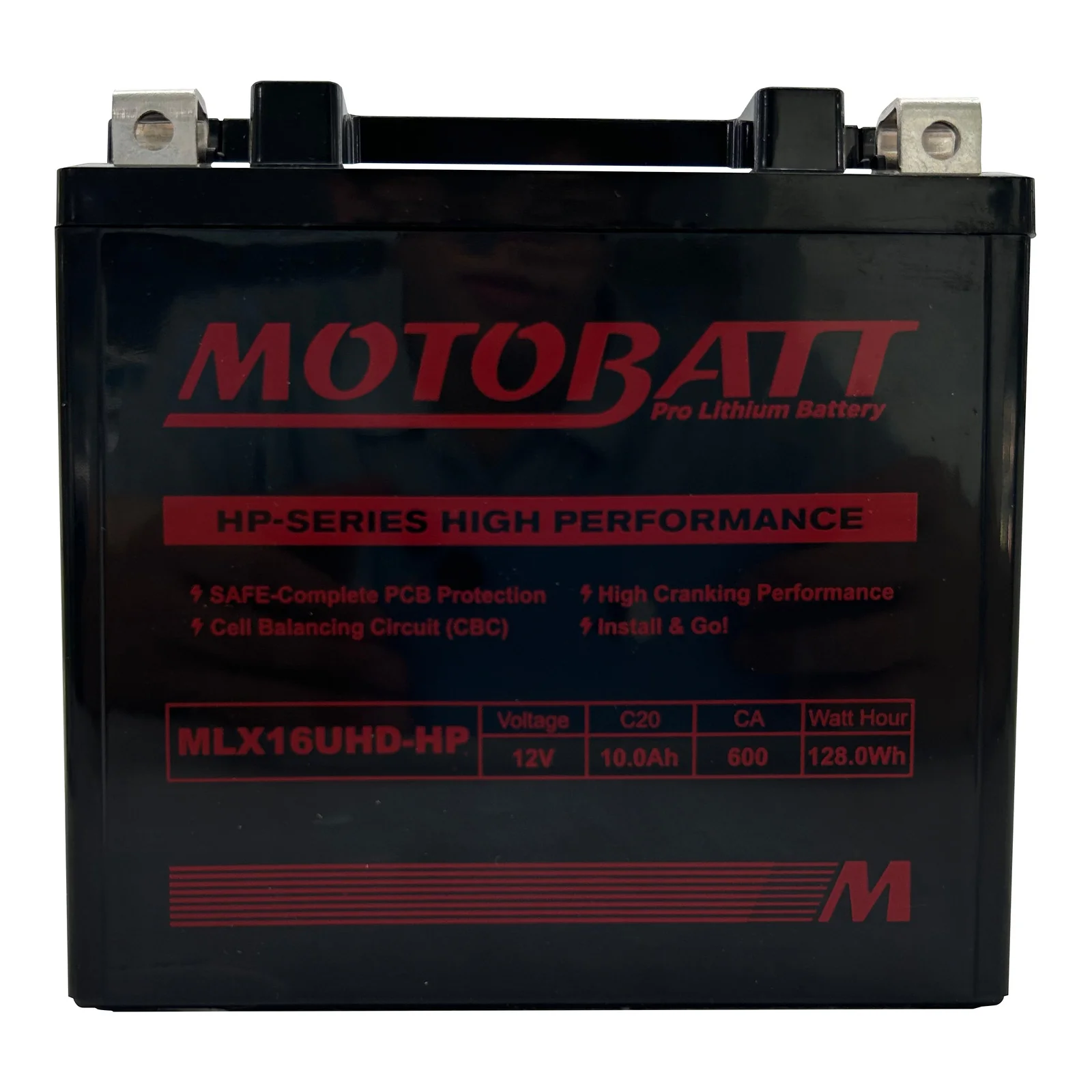 Motobatt Pro Lithium Battery MLX16UHD-HP *4 - Image 3