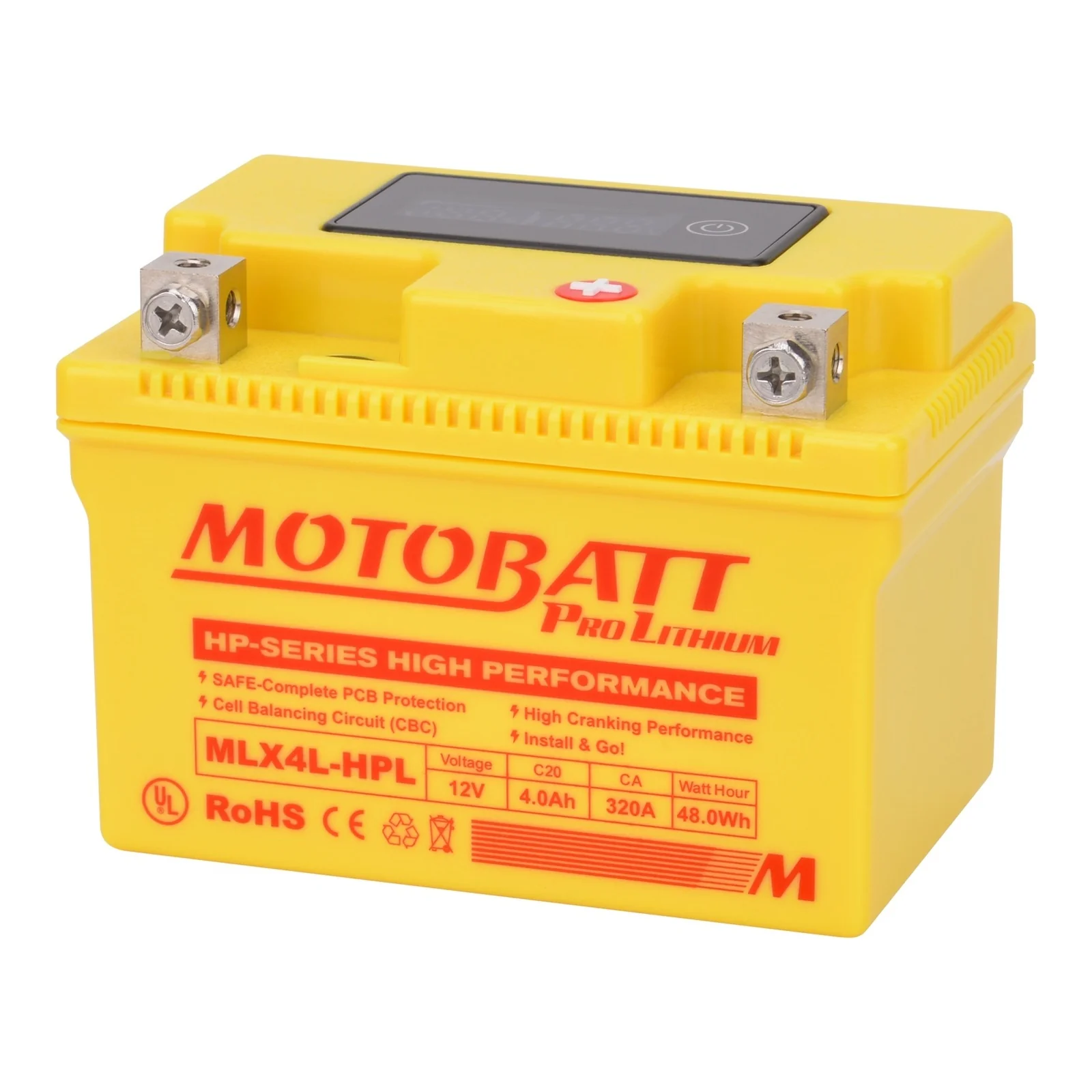 MOTOBATT PRO LITHIUM BATTERY MLX4L-HPL *10 KTM - Image 2