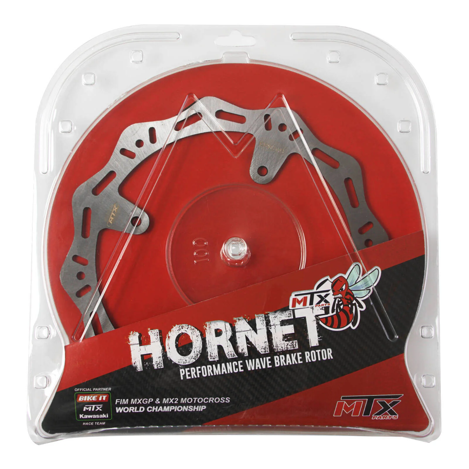 MTX Hornet Brake Disc Solid Wave Type - Rear - Image 2