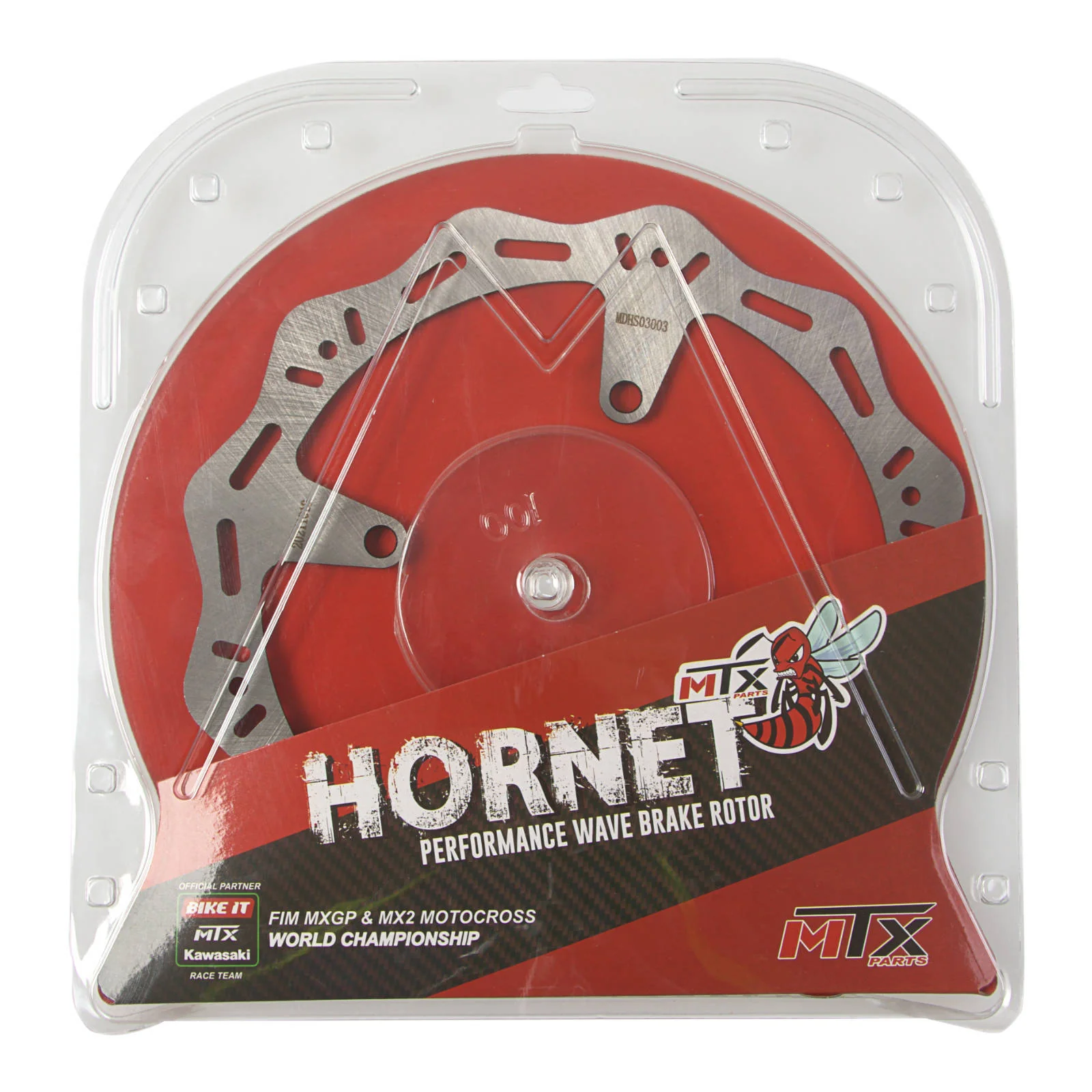 MTX Hornet Brake Disc Solid Wave Type - Front - Image 2