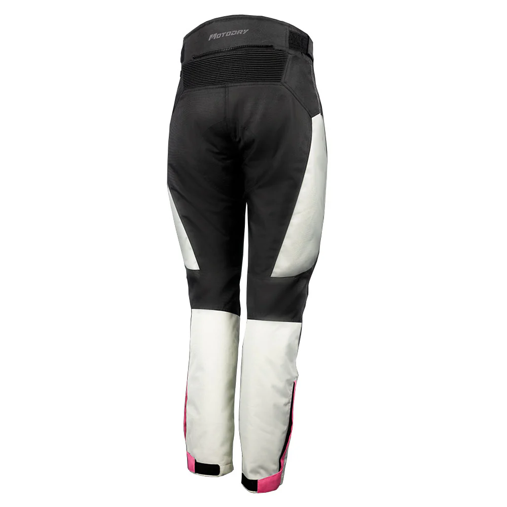 Ladies Motodry Rallye 2 Pants Black/Grey/Magenta - Image 3