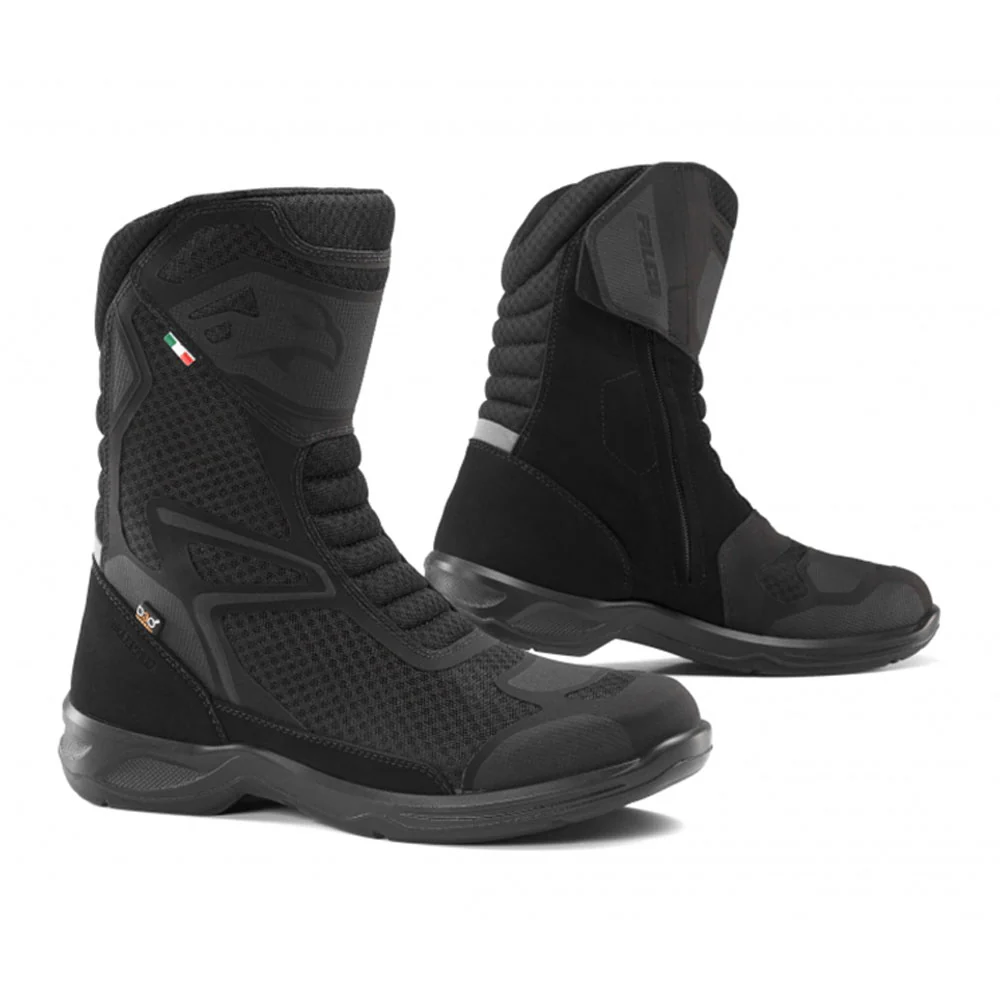 Mens Motorcycle boots Falco Atlas 2 Air Black