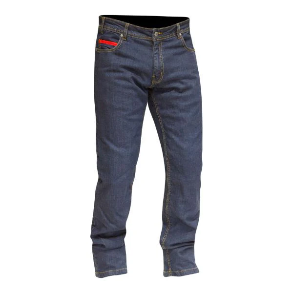 MERLIN Mens Motorcycle Cordura Denim jeans Pants Blake Black - Image 3