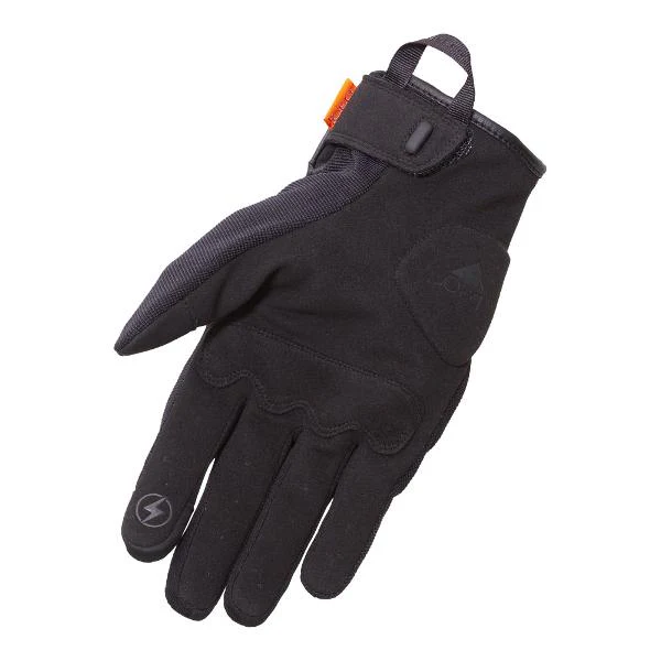MERLIN Mens Motorcycle Gloves Berea Trail D3O Black - Image 3