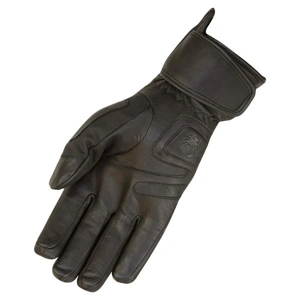 MERLIN Mens Motorcycle Gloves Darwin Black - Image 2