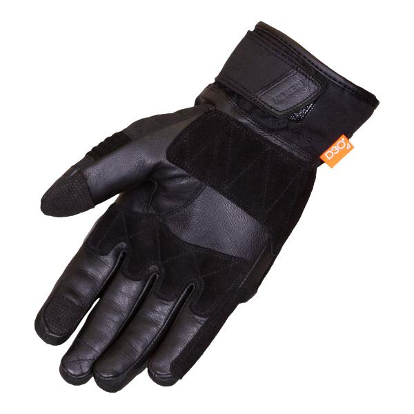 MERLIN Mens Motorcycle Gloves Ranton II D3O Waterproof Black - Image 3