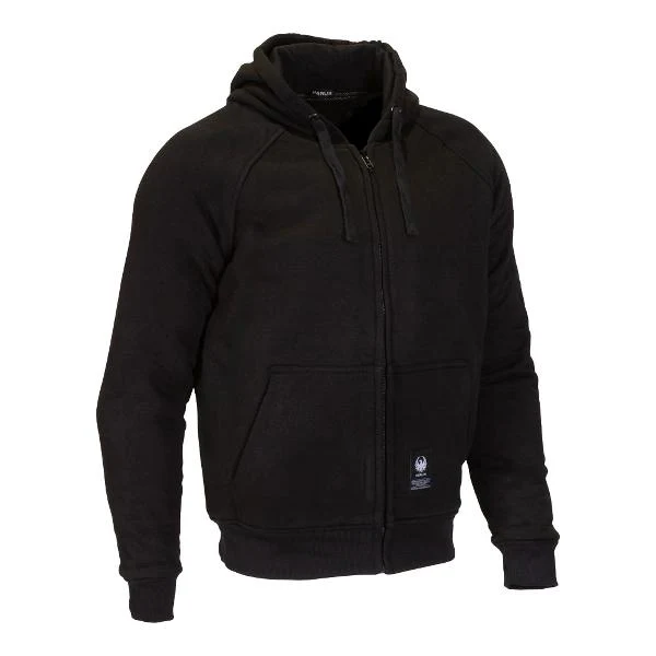 MERLIN Mens Motorcycle Hoody Hamlin II Black - Image 2