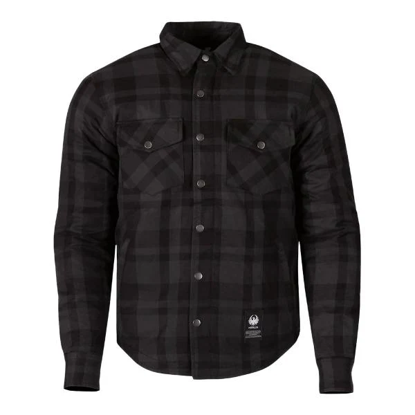 MERLIN Mens Motorcycle Jacket Axe Hydro Waterproof Grey - Image 2