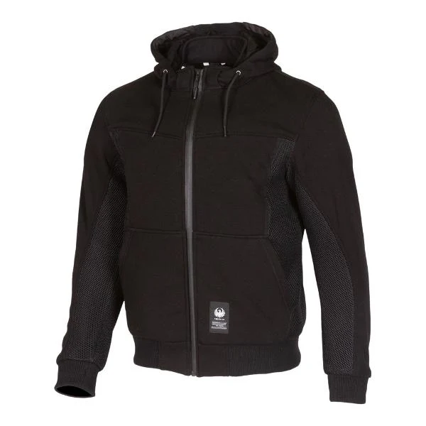 MERLIN Mens Motorcycle Jacket Brecken D3O Air Mesh Black